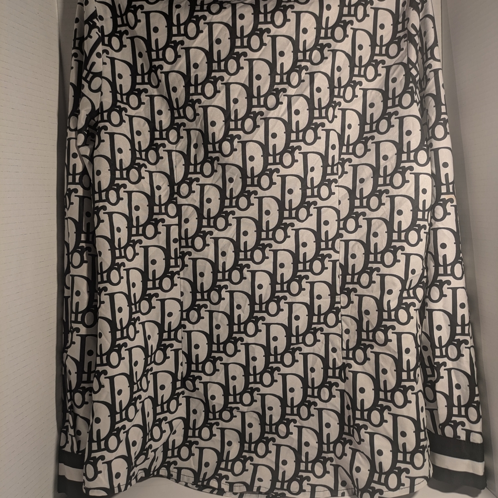 Dior Monogram Black and White Blouse - Picture 2 of 4